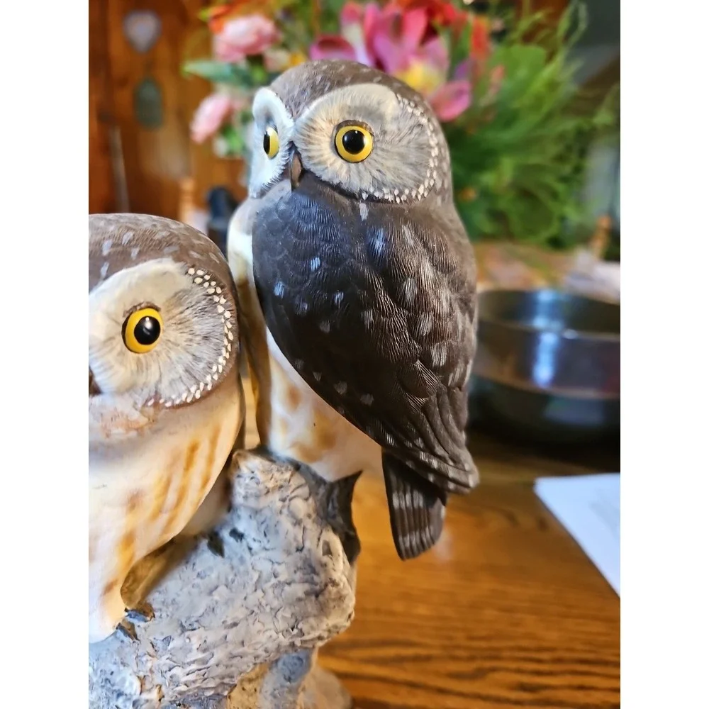 Vintage OWL Figure‎ / BEST FRIENDS / 2002 Jan Fitch